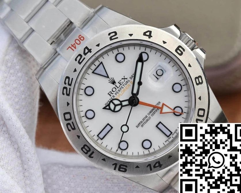 V4 Stainless GM Rolex Explorer M216570-0001 White Steel Dial Factory 0111